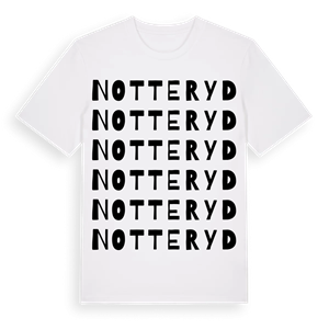 Notteryd ordlek t-shirt – ekologisk bomull t-shirt från Pinshirt