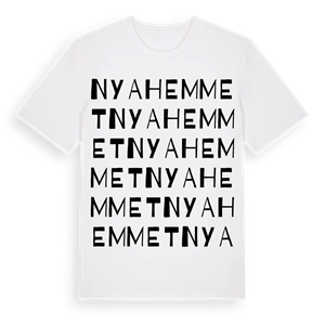 Nyahemmet ordlek t-shirt – ekologisk bomull t-shirt från Pinshirt