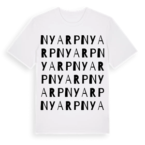 Nyarp ordlek t-shirt – ekologisk bomull t-shirt från Pinshirt