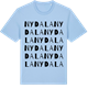 Blue Soul t-shirt med Nydala ordlek t-shirt