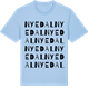 Blue Soul t-shirt med Nyedal ordlek t-shirt