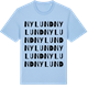 Blue Soul t-shirt med Nylund ordlek t-shirt