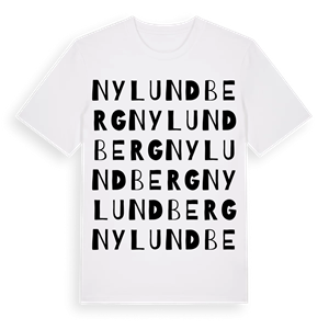 Nylundberg ordlek t-shirt – ekologisk bomull t-shirt från Pinshirt