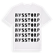 Nysstorp ordlek t-shirt