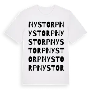 Nystorp ordlek t-shirt – ekologisk bomull t-shirt från Pinshirt