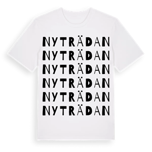 Nyträdan ordlek t-shirt – ekologisk bomull t-shirt från Pinshirt
