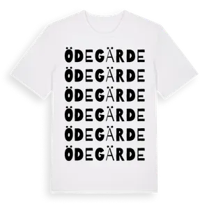 Ödegärde ordlek t-shirt – ekologisk bomull t-shirt från Pinshirt