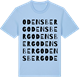 Blue Soul t-shirt med Odensberg ordlek t-shirt
