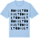 Blue Soul t-shirt med Ödhult ordlek t-shirt