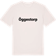 Vintage White t-shirt med Öggestorp fetstil t-shirt