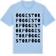 Blue Soul t-shirt med Öggestorp ordlek t-shirt
