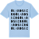 Blue Soul t-shirt med Ölandsberg ordlek t-shirt