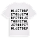 Oljetorpet ordlek t-shirt