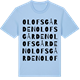 Blue Soul t-shirt med Olofsgården ordlek t-shirt
