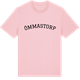Pink Cotton t-shirt med Ömmastorp böjd t-shirt