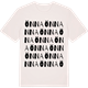 Vintage White t-shirt med Önna ordlek t-shirt