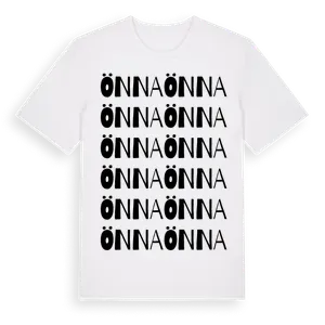 Önna ordlek t-shirt – ekologisk bomull t-shirt från Pinshirt