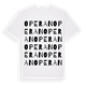 Operan ordlek t-shirt