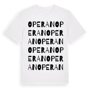 Operan ordlek t-shirt – ekologisk bomull t-shirt från Pinshirt