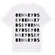 Ormarydsby ordlek t-shirt