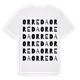 Orreda ordlek t-shirt