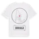 White t-shirt med Orrhaga t-shirt