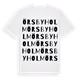 Örsbyholm ordlek t-shirt
