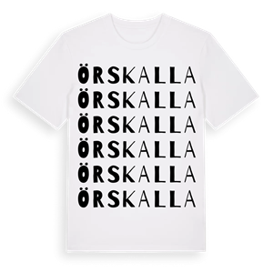 Örskalla ordlek t-shirt – ekologisk bomull t-shirt från Pinshirt