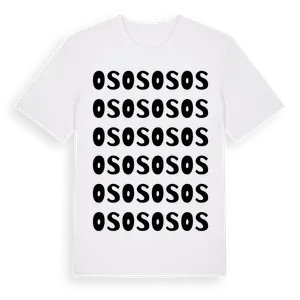 Os ordlek t-shirt – ekologisk bomull t-shirt från Pinshirt