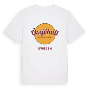 Össjöhult cirkel t-shirt – ekologisk bomull t-shirt från Pinshirt