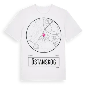 Östanskog t-shirt – ekologisk bomull t-shirt från Pinshirt