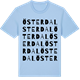 Blue Soul t-shirt med Österdal ordlek t-shirt