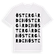 Östergården ordlek t-shirt