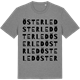 Mid Heather Gray t-shirt med Österled ordlek t-shirt