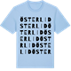 Blue Soul t-shirt med Österlid ordlek t-shirt