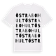 Östra Bohult ordlek t-shirt