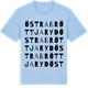 Blue Soul t-shirt med Östra Bröttjaryd ordlek t-shirt