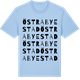 Blue Soul t-shirt med Östra Byestad ordlek t-shirt