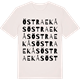 Vintage White t-shirt med Östra Ekås ordlek t-shirt