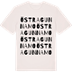 Vintage White t-shirt med Östra Gunnamo ordlek t-shirt