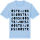 Blue Soul t-shirt med Östra Jonsbo ordlek t-shirt