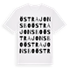 Östra Jonsbo ordlek t-shirt