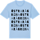 Blue Soul t-shirt med Östra Rågrena ordlek t-shirt