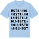 Blue Soul t-shirt med Östraholm ordlek t-shirt