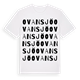 Ovansjö ordlek t-shirt