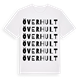 Överhult ordlek t-shirt