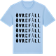 Blue Soul t-shirt med Övre Fåll ordlek t-shirt