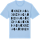 Blue Soul t-shirt med Öxnehaga ordlek t-shirt
