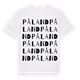 Påland ordlek t-shirt