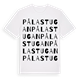 White t-shirt med Pålastugan ordlek t-shirt